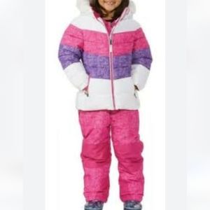 Waterproof  32' Degrees Girl 2pc Jacket and Bible Pants Size 6